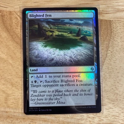 Blighted Fen Battle for Zendikar Foil 230/274 - Image 1 of 2