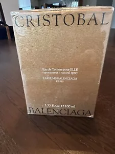Cristobal Balenciaga Eau de Parfum 100 ml -Rarität originalverpackt - Bild 1 von 2