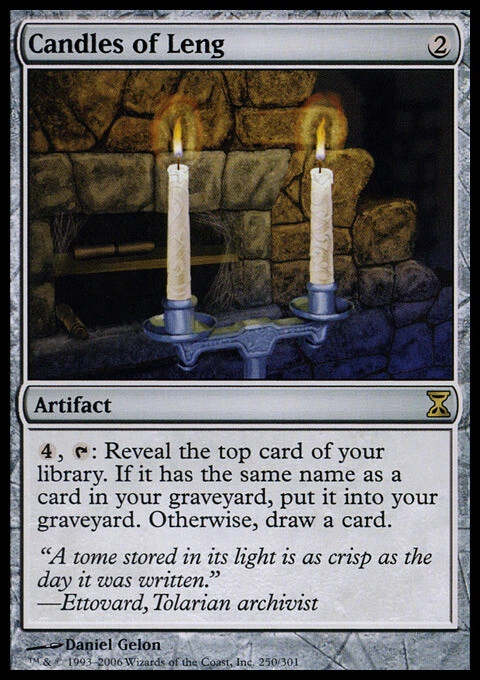 4x Candles of Leng ~ Near Mint Time Spiral MTG Magic x4 4 UltimateMTG Playset Ar - Image 1 of 1