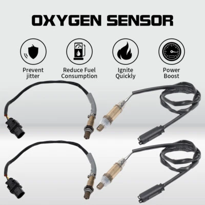 4X Oxygen Sensor Front Rear For BMW 330Ci 325Ci 525i 530i X3 234-5107 234-4683 Foto 1 de 4