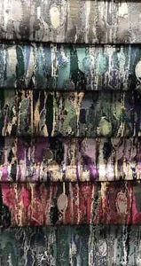 LYNN Jacquard Print Metallic Fabric, 118 Inch in Width, | Home Decor - Picture 1 of 30