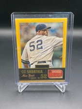 2013 Panini America's Pastime CC Sabathia #d/25 Yankees #60