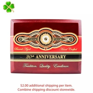 Caja de cigarros de madera vacía Perdomo Robusto 20 aniversario 8" x 6" x 3" - Imagen 1 de 12