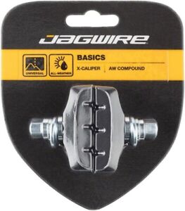 Jagwire Basics X-Age Molded Caliper Brake Pads 50mm All Weather Compound