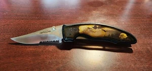 NUEVO CUCHILLO DE BOLSILLO The Apache Cutlery Wildlife Series TA455 EAGLE 4 1/2 PLIEGUES - Imagen 1 de 3