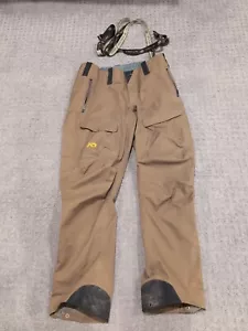 First Lite Seak Stormtight Rain Pants XL Dry Earth Nice Free Shipping! - Picture 1 of 9