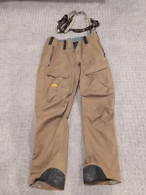 First Lite Seak Stormtight Rain Pants XL Dry Earth Nice Free Shipping! - Image 1 of 4