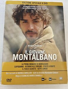IL GIOVANE MONTALBANO PRIMA STAGIONE 6 DVD IN COFANETTO RAI FICTION