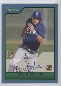 2006 Bowman Blue /500 Ian Kinsler #231 Auto