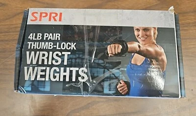 SPRI 2 lb CADA par de pesas de muñeca Thumblock Foto 1 de 2