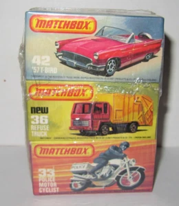 MATCHBOX SUPERFAST - FACTORY SEALED 3 PACK - No.33 / 36 / 42 MIB MINT/BOXED - Picture 1 of 4