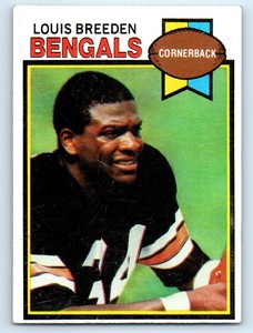 1979 Topps #474 Louis Breeden   RC Cincinnati Bengals