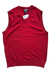 Lands’ End Men’s Medium Polyester Modal Knitted Vest - Picture 1 of 3