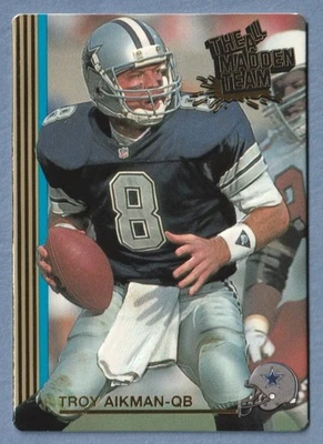 1992 Action Packed All-Madden Team #7 Troy Aikman - Image 1 of 2