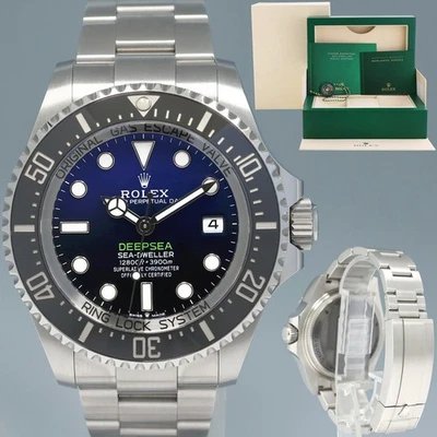 Коробка для часов 2023 Rolex Sea-Dweller Deepsea 44 мм James Cameron 136660 как новые - Изображение 1 из 4