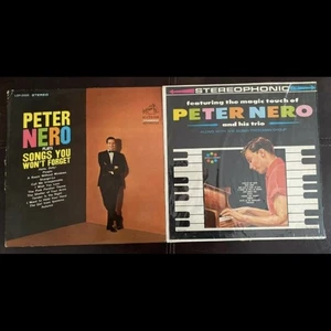 Peter Nero Plays Songs You Won't Forget & Featuring The Magic Touch Vinyl LP's - Picture 1 of 6