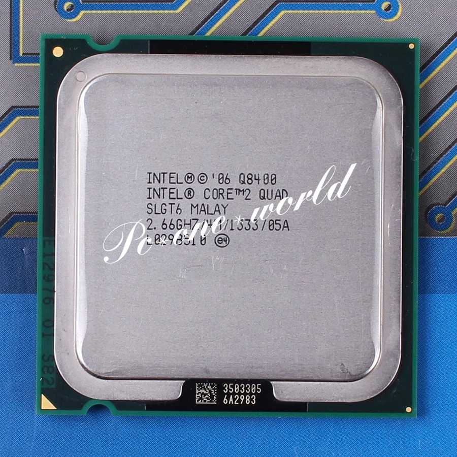 100% OK SLGT6 Intel Core 2 Quad Q8400 2.66 GHz Quad-Core Processor CPU - Image 1 of 1