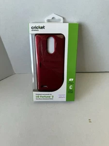 Brand New LG fortune 2 phone case cricket Red - Photo 1 sur 2