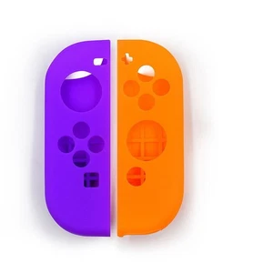 Silicone Soft Case For Nintendo Switch Oled Joy-con Skin Protective Cover Caps - Picture 1 of 70