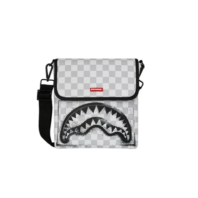 Mochila bandolera mensajera Sprayground Storm Fade unisex blanca imitación cuero SPR205 Foto 1 de 4
