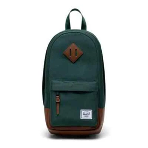 HERSCHEL HERITAGE Schultertasche - Einheitsgröße - Trekking grün/hellbraun - Neu mit Etikett - Bild 1 von 2