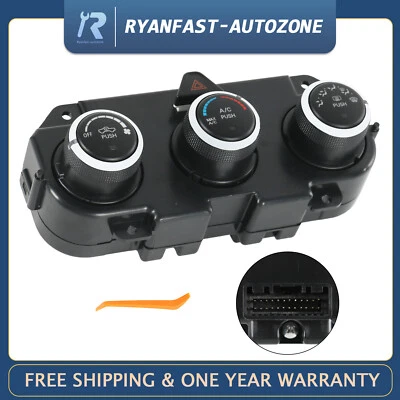 7-Gear A/C Climate Control Panel For Dodge Truck RAM 2500 2013-2018  68226600AA - Image 1 of 4