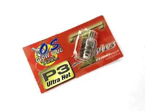 O.S Engines P3 Turbo Ultra Hot Glow Plug (Suits .21 Off-Road Engines) - OZRC - Picture 1 of 1