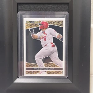 YADIER MOLINA 2021 Topps Black Gold #BG-16 St. Louis Cardinals - Picture 1 of 2