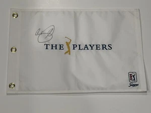 JASON DAY SIGNED THE PLAYERS CHAMPIONSHIP PIN FLAG 2016 CHAMPION PROOF JSA COA - Picture 1 of 2