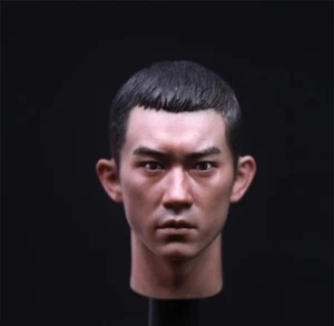 1/6 Chinese Soldier Head Sculpt for 12" Male Action Figure Body Model Toy New - Picture 1 of 6