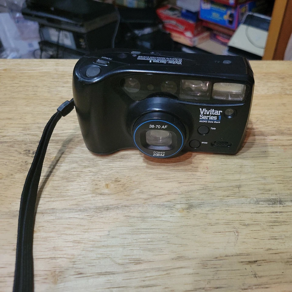 Cámara-telémetro Vivitar Serie 1 460PZ Vintage 35 mm zoom eléctrico enfoque automático  Foto 1 de 4