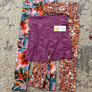 Girls Size 3-5+ Summer 3 Pieces 1 Short 2 High Rise Crop #13 - Picture 1 of 4