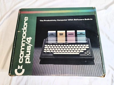 Vintage Commodore Plus 4 Computer With Box And Accessories - Image 1 of 4