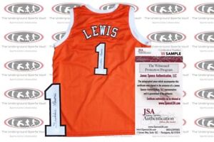Freddie Lewis Signed ABA Spirits of St Louis Style Jersey JSA Witnessed
