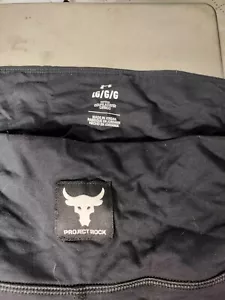 Project Rock x Under Armour Pantalone Uomo Activewear Grande Nero Compressione - Foto 1 di 11