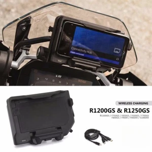 For BMW R1300GS R 1300 GS Wireless Charge GPS Mobile Phone Navigation Bracket - Picture 1 of 12