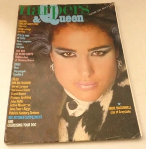 HARPERS AND QUEEN MAGAZINE February1984 VINTAGE WOMENS MAGAZINE - Imagen 1 de 12
