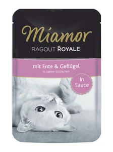 Miamor Ragout Royale Ente Geflügel Sauce 22x 100g Nassfutter Katzenfutter - Bild 1 von 1