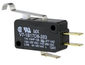 Honeywell V7-1B17D8-263 Miniature Micro Snap Action Switch Simulated LeverRoller - Picture 1 of 2