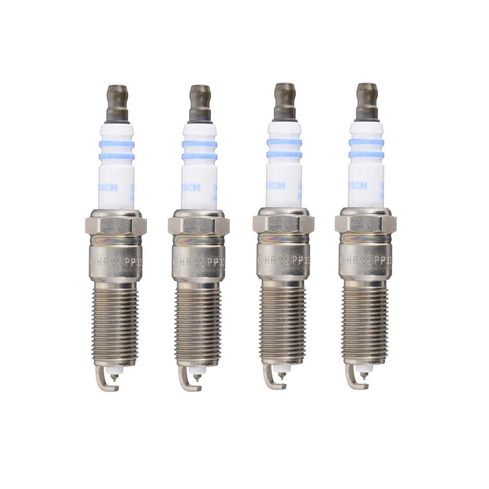Juego de 4 bujías Bosch doble platino para Chrysler PT Cruiser Dodge Jeep TJ Foto 1 de 1