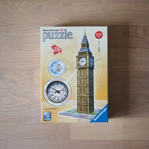 Ravensburger 3D Puzzle Big Ben mit echter Uhr (12586) vollständig in OVP - Bild 1 von 11