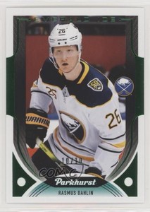 2020-21 Upper Deck Parkhurst Emerald Ice Achievement /10 Rasmus Dahlin #237