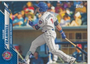 Tarjeta de novato Topps Pro 2020 debut Taylor Trammell azul #71 Padres 004/150 - Imagen 1 de 1