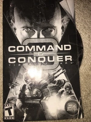 EA Games Command & Conquer Tiberium Wars, PC DVD, Case, Disk, & Manuals - Image 1 of 2