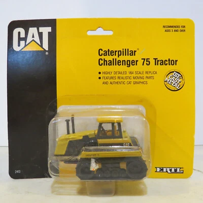 Tractor de orugas Ertl Caterpillar Challenger 75 1/64 CAT-2413-7HEO-P2 Foto 1 de 2