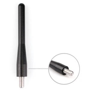 Fits FORD 09-20 F-150 F-250 AM FM 6.75in Stubby Radio Antenna Metal Detachable - Picture 1 of 9