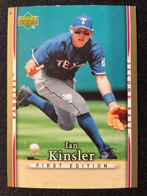 Ian KINSLER 2007 Upper Deck First Edition RC #152 Texas Rangers - Image 1 of 2