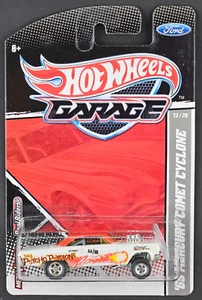 2010 Hot Wheels Garage #13/20 '65 Mercury Comet Cyclone Real Riders White VHTF - Picture 1 of 1