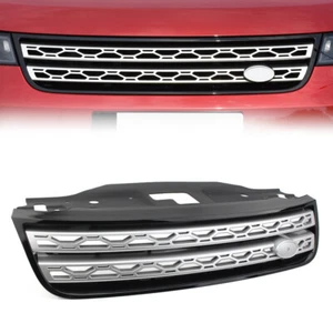 Front Bumper Air Intake Radiator Grille For Land Rover Discovery 5 17-21 Silver - Picture 1 of 9