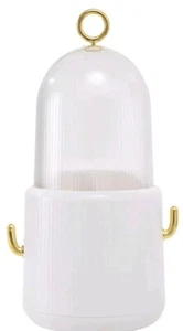 NEW NIB Makeup Brush Organizer Vanity Rotating Holder Lipstick Storage Box - Picture 1 of 5